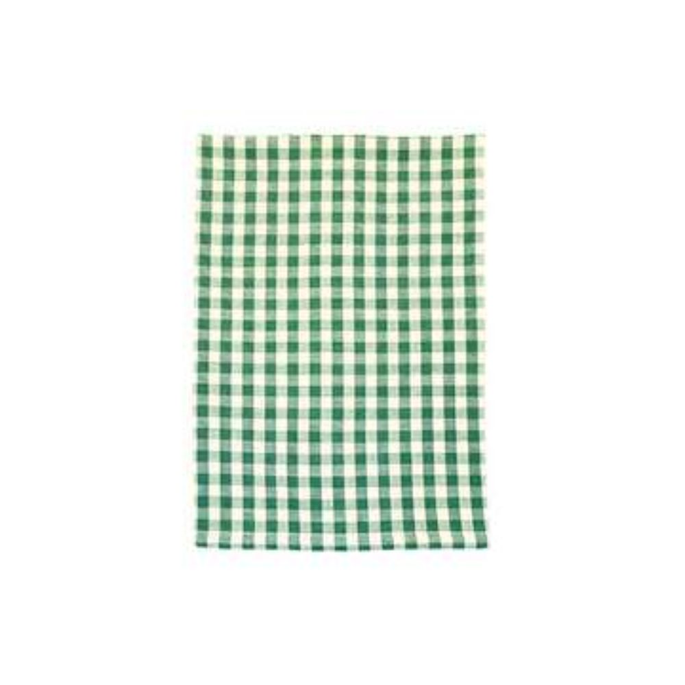 Walton & Co 70cm Green Gingham Tea Towel (Set of 2)