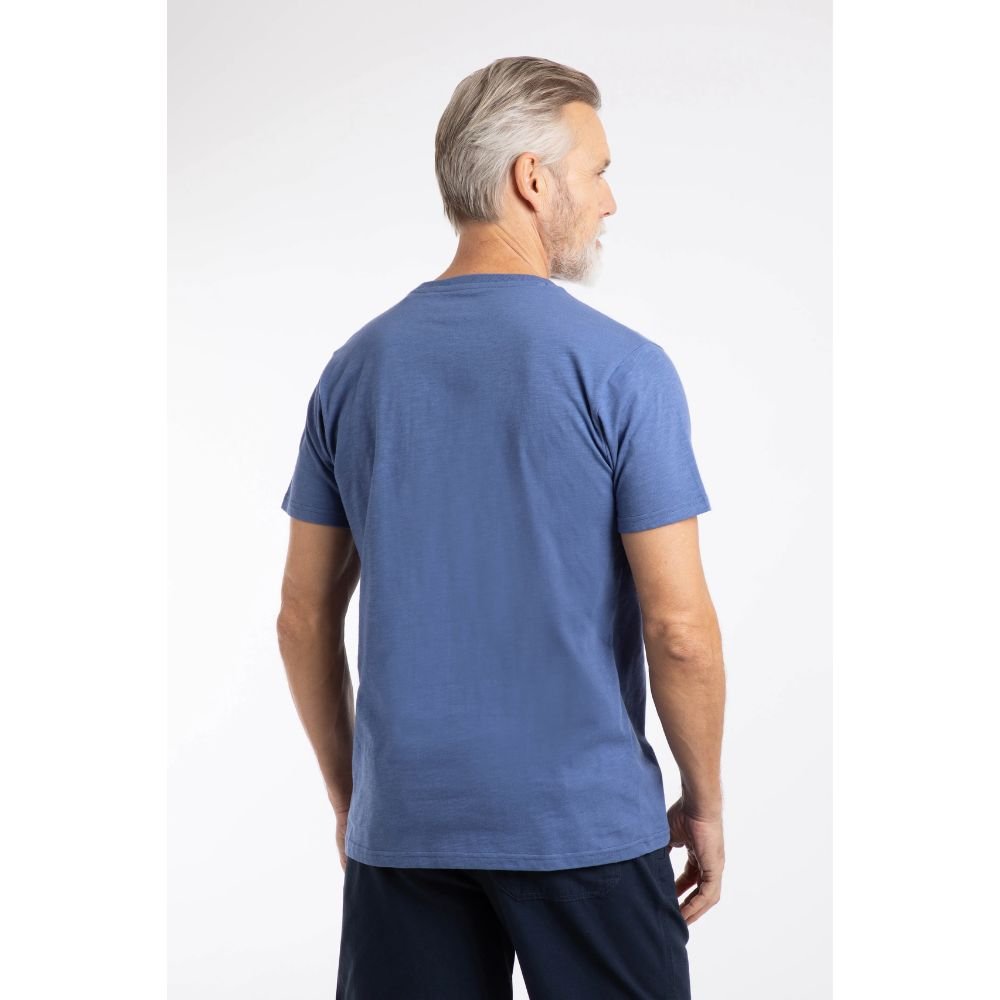 Weird Fish Fished Branded Men's T-Shirt - Faded Blue - Old Railway Line Garden Centre