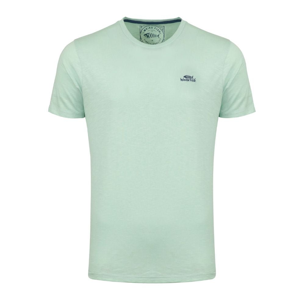 Weird Fish Fished Branded Men's T-Shirt - Mint Green - Old Railway Line Garden Centre