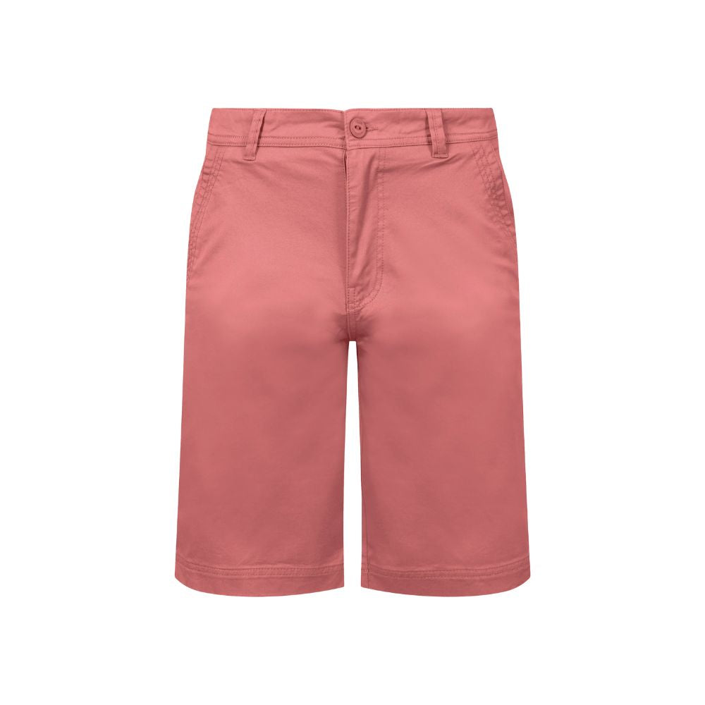 Weird Fish Rayburn Cotton Flat Front Shorts - Nantucket Pink
