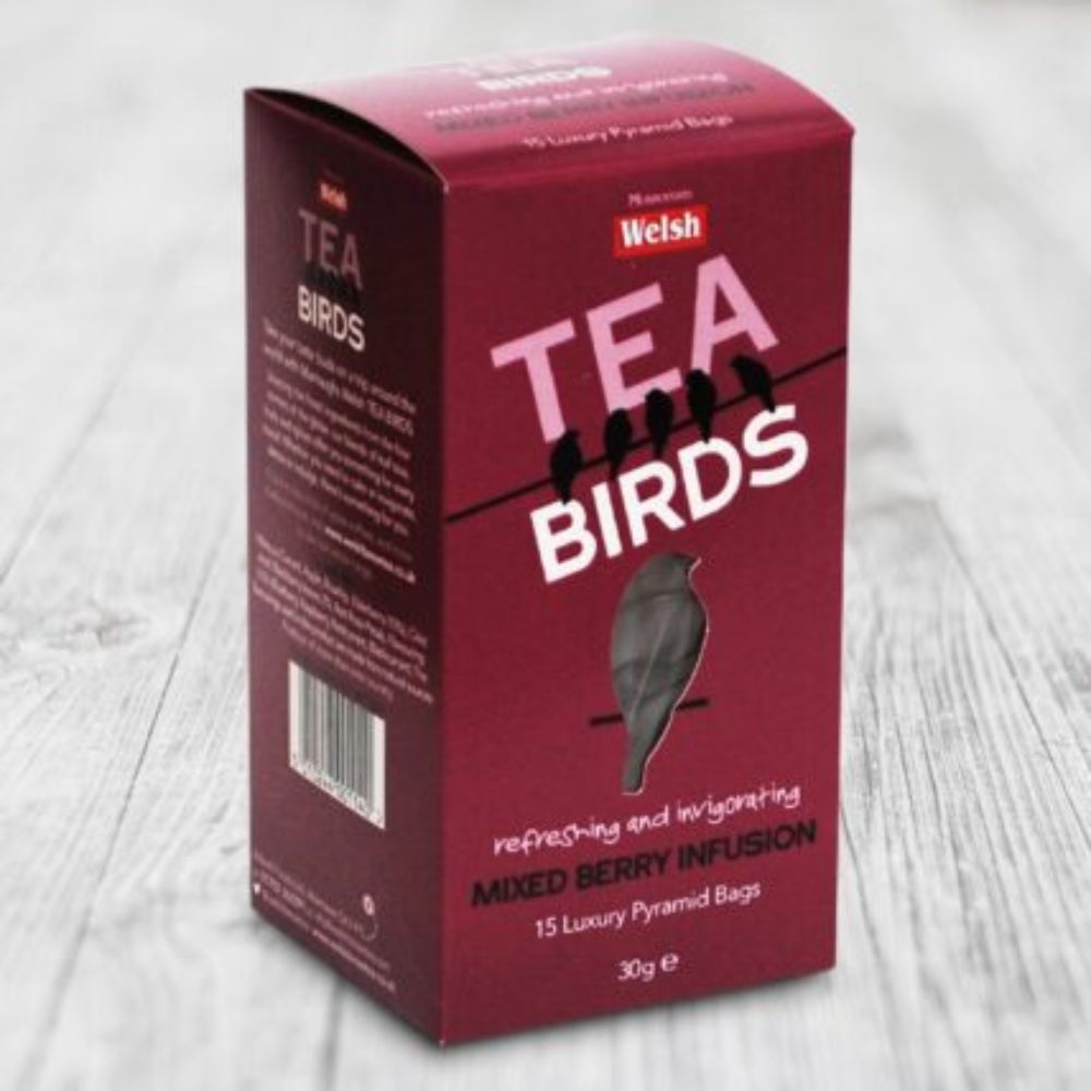 Welsh Brew Tea Birds Mixed Berry Tea