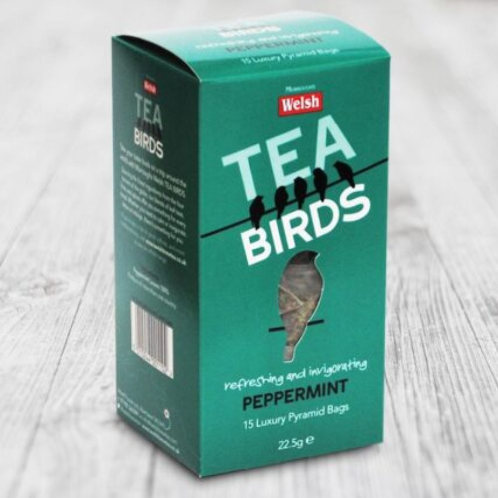 Welsh Brew Tea Birds Peppermint Tea