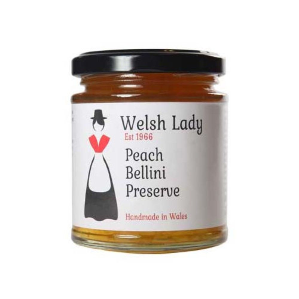 Welsh Lady 227g Peach Bellini Preserve