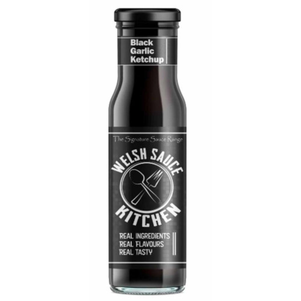 Welsh Sauce Kitchen 280g Black Garlic Ketchup