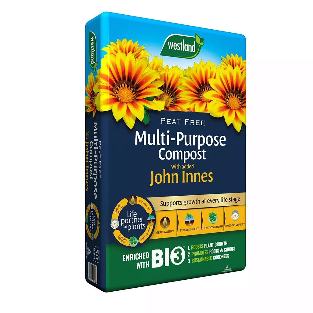 Westland 40L Peat Free Multi - Purpose Compost with John Innes - 2 FOR £12 - Old Railway Line Garden Centre