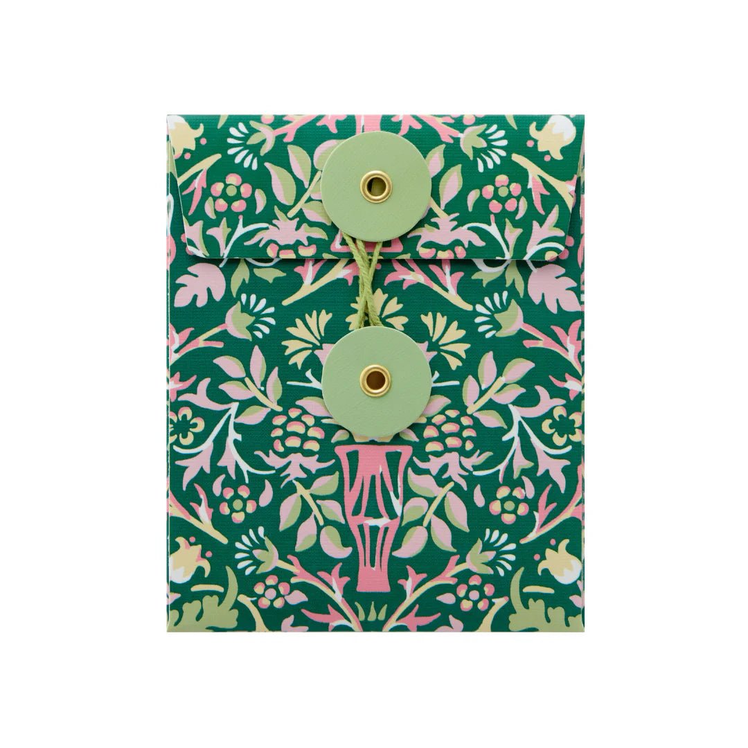 William Morris Kitchen Garden Post-Gardening Care Flowerpot Tin Set - Old Railway Line Garden Centre