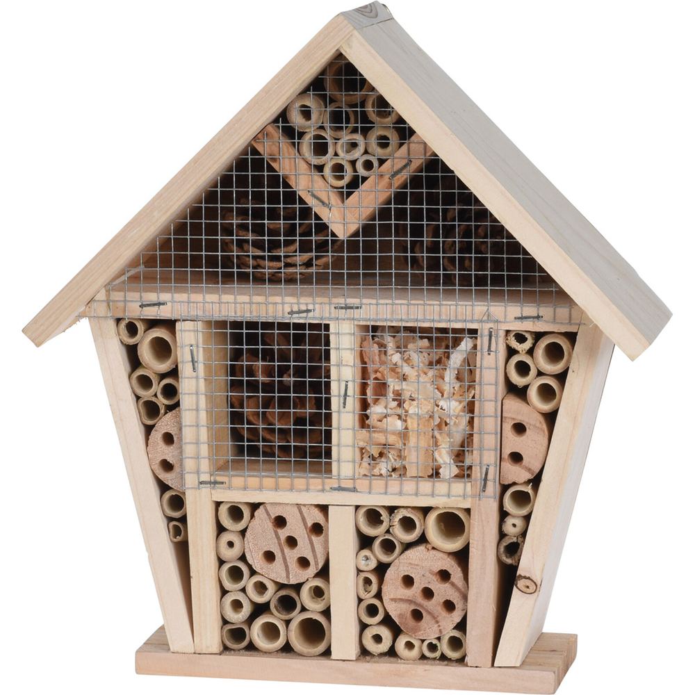 Koopman 29cm Wooden Insect Bug Hotel