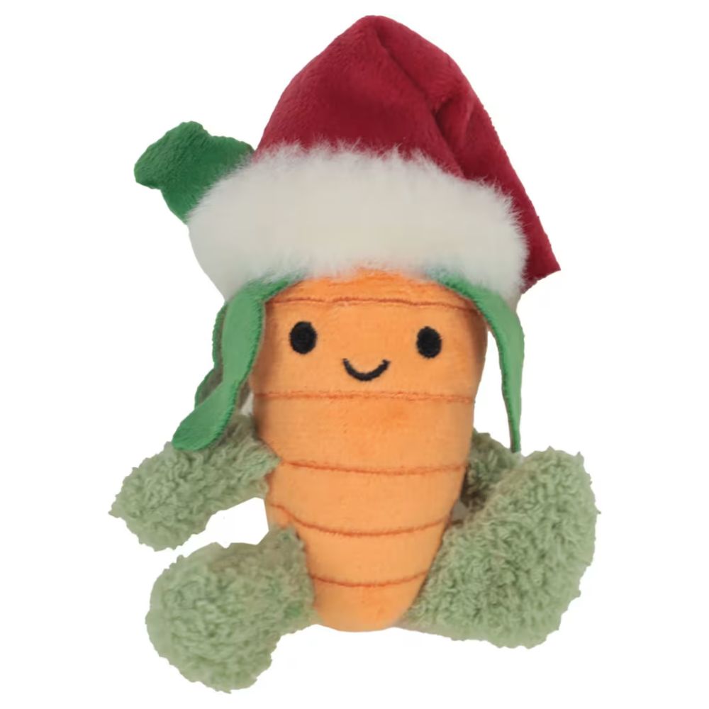 Woodlodge 10cm Christmas Carrot Hanging Plush Decoration