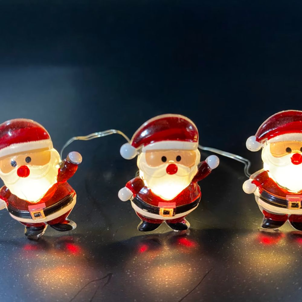 Woodlodge 120cm Santa String Light - SLSANTA