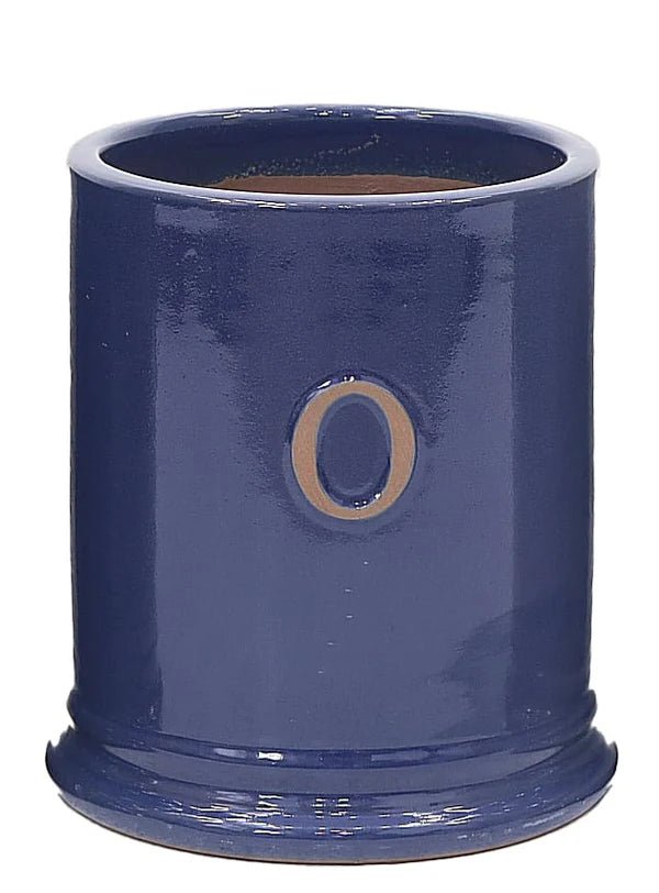 Woodlodge 18cm Purple Zero Glazed Pot - YZEROPL18 - Old Railway Line Garden Centre