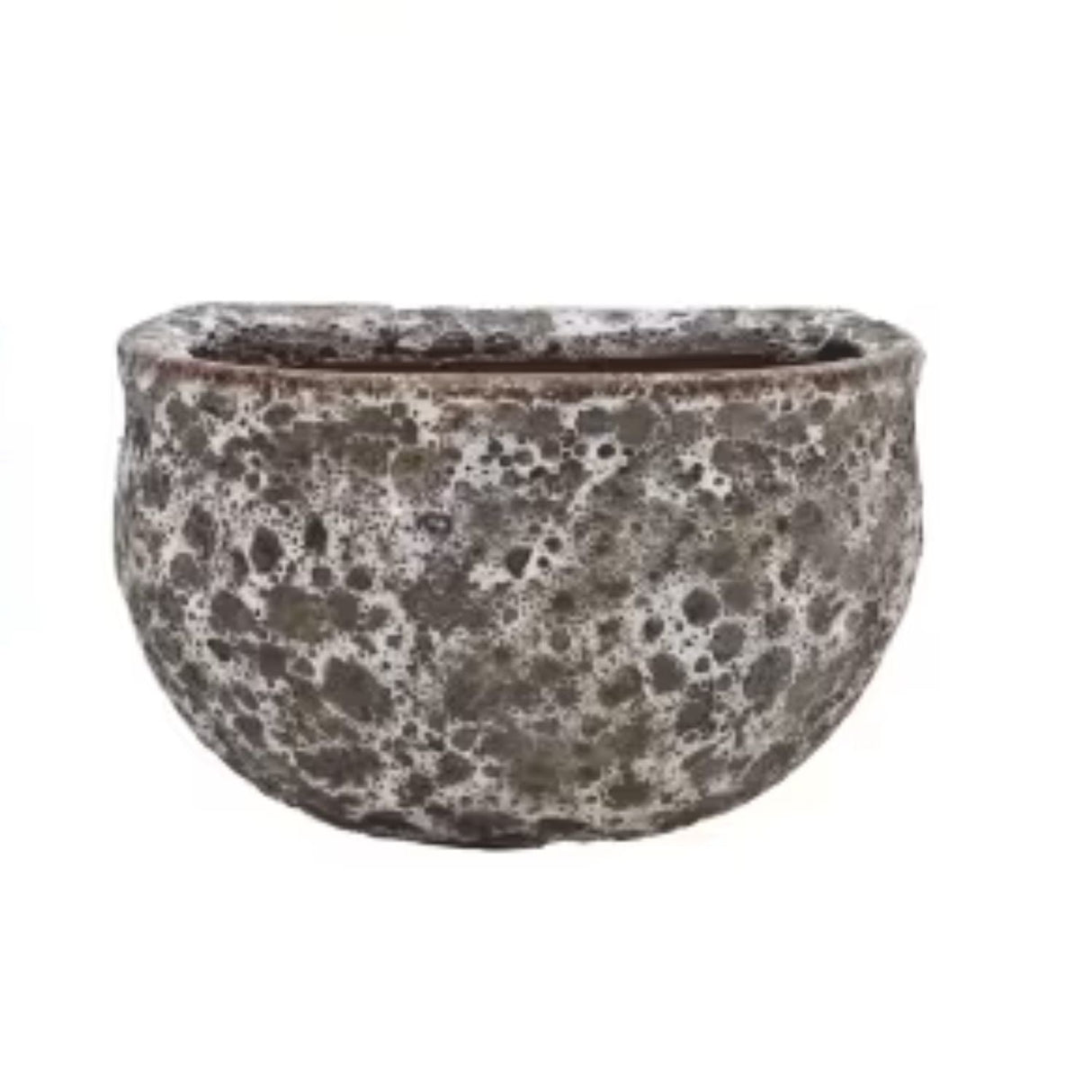 Woodlodge 26cm Brown Relic Wall Pot - YWALREBR26 - Old Railway Line Garden Centre