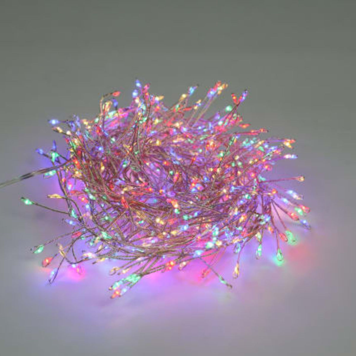 Woodlodge 270cm Garland Pin Wire Cluster Lights - Mystic