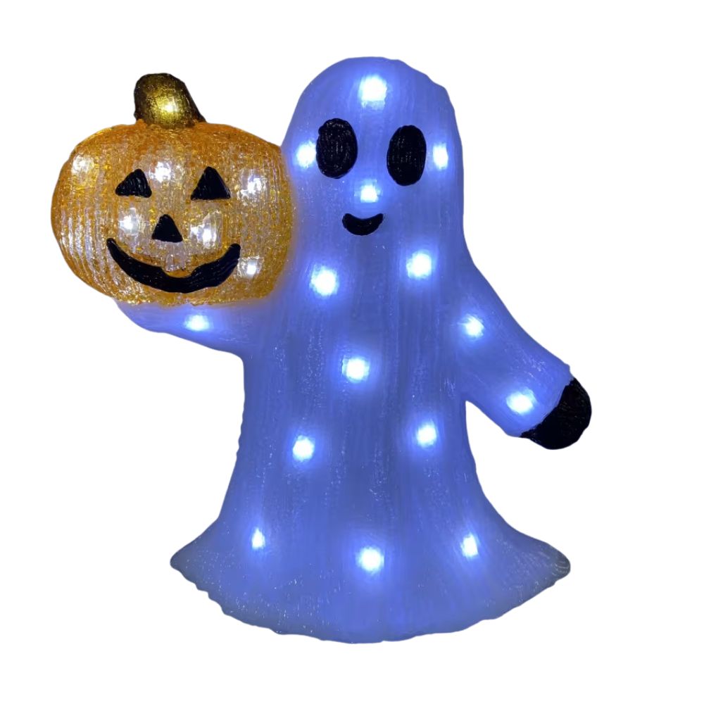 Woodlodge 29cm Gertie Ghost Halloween Decoration