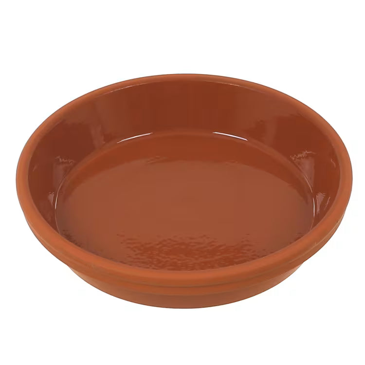 Woodlodge 9cm Glazed Terracotta Saucer