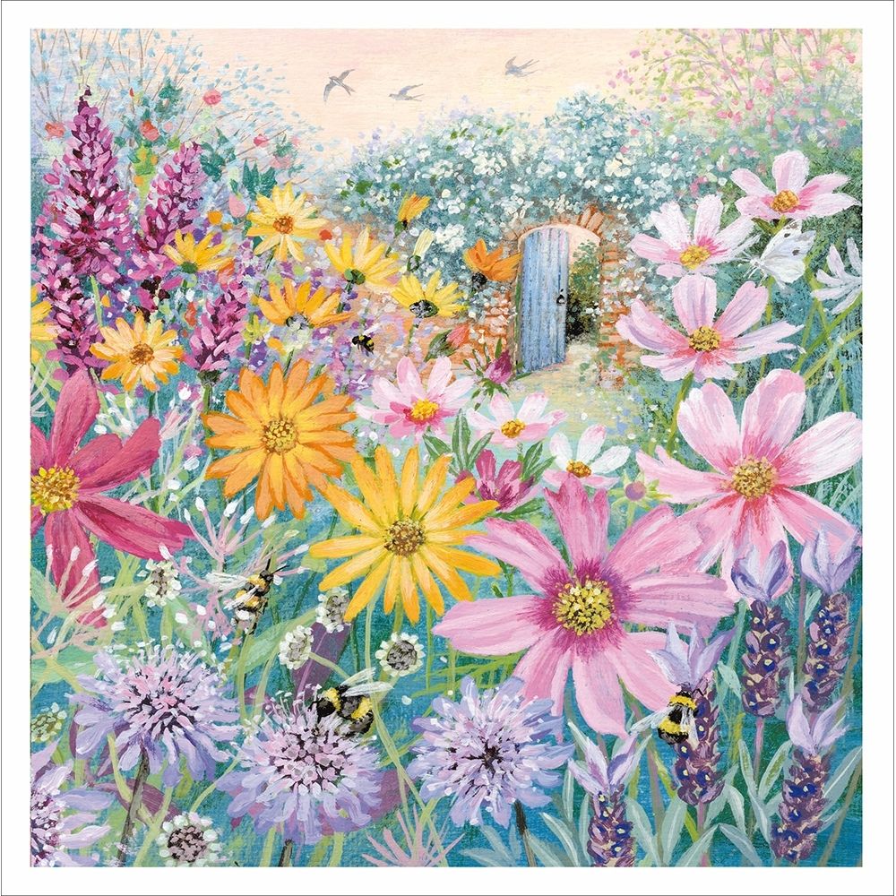 Woodmansterne Beauty in Bloom Garden Blank Card