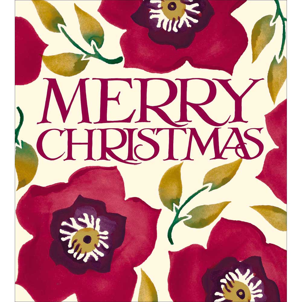 Woodmansterne Floral Festivities Christmas Cards - Pack of 5