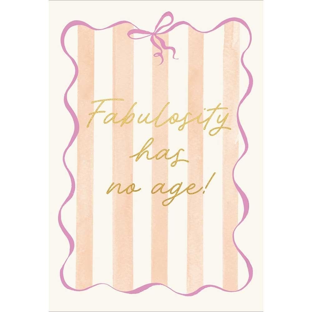 Woodmansterne Forever Fabulous Birthday Card - Old Railway Line Garden Centre
