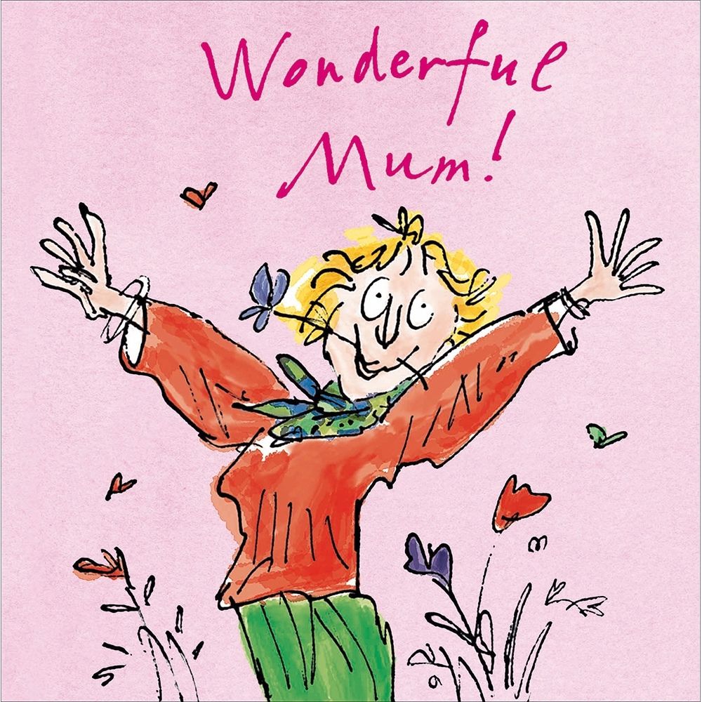 Woodmansterne Mum Wonderful Lady Flowers Mother's Day Card - Old Railway Line Garden Centre