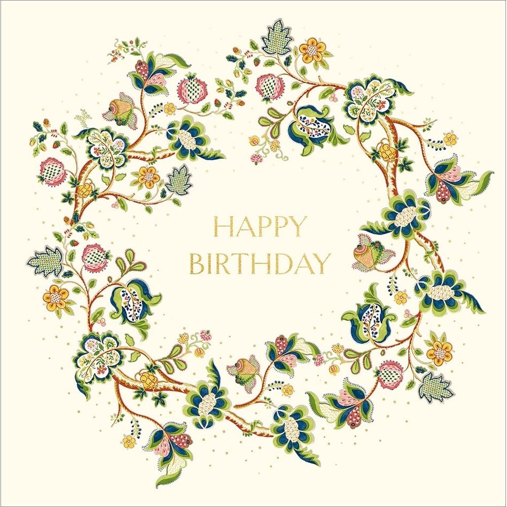 Woodmansterne Roslyn Blank Card - Old Railway Line Garden Centre
