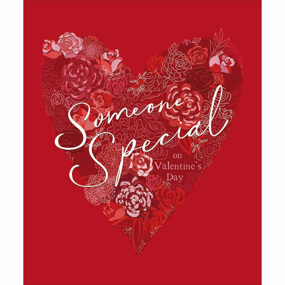 Woodmansterne Someone Special Heart Valentine's Day Card