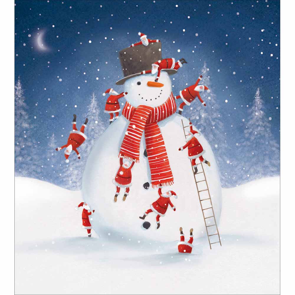Woodmansterne Stupendous Snowman Christmas Cards - Pack of 5