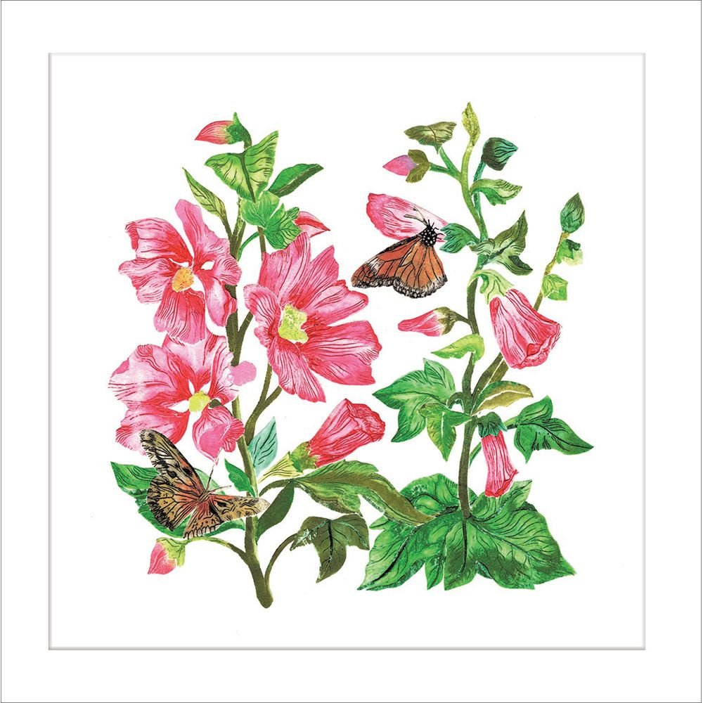 Woodmansterne Tranquility Blank Card - Old Railway Line Garden Centre
