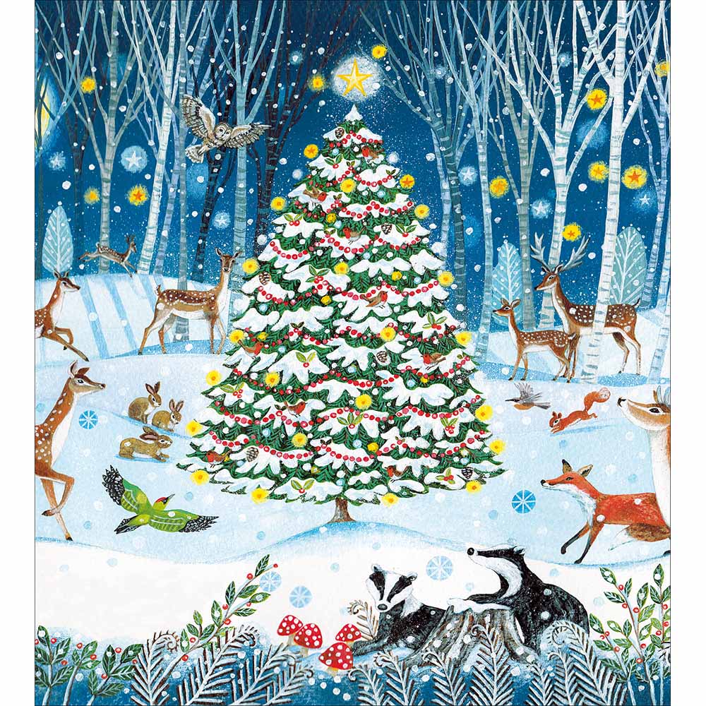 Woodmansterne Woodland Wonderland Christmas Cards - Pack of 5