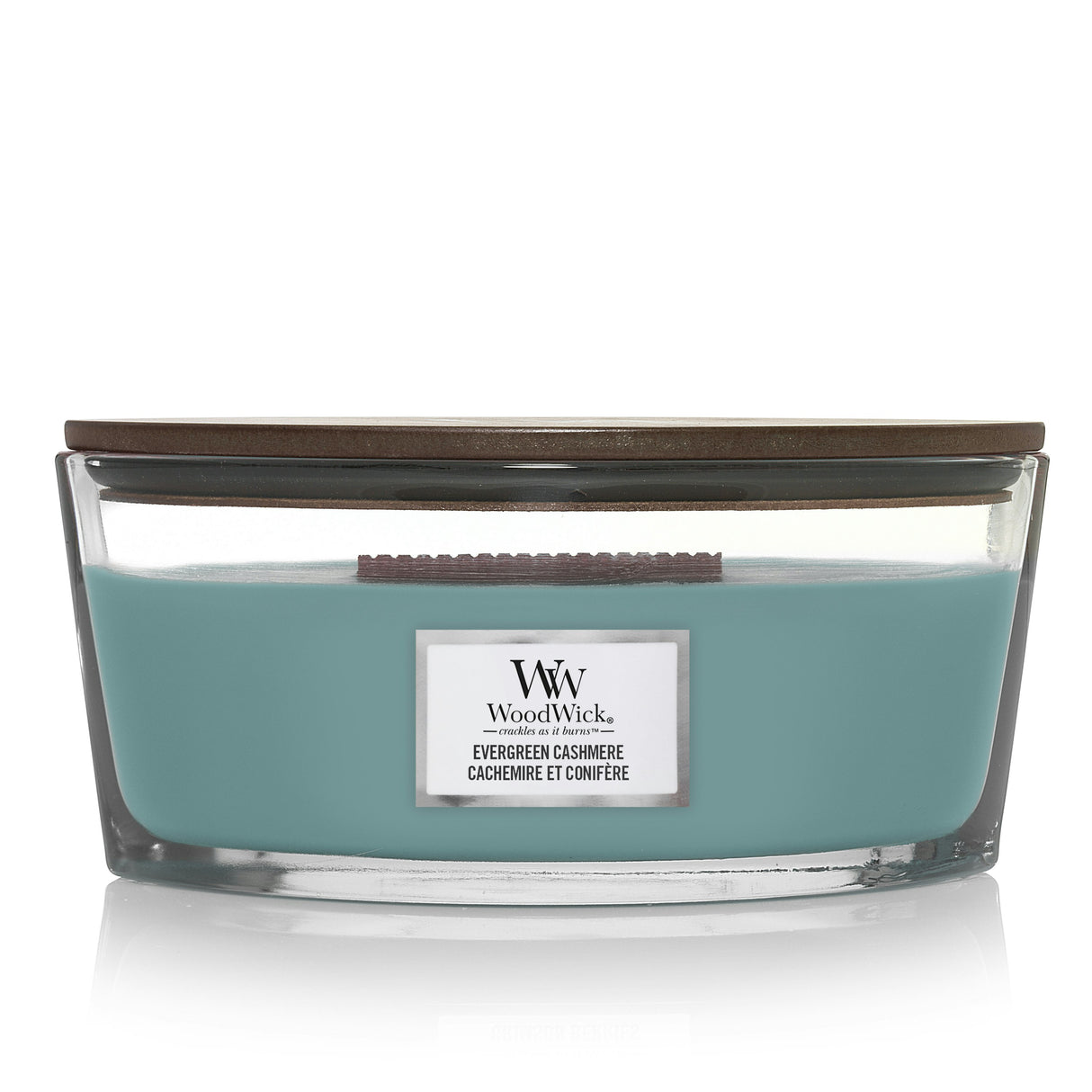 Wood Wick Cashmere Ellipse Candle