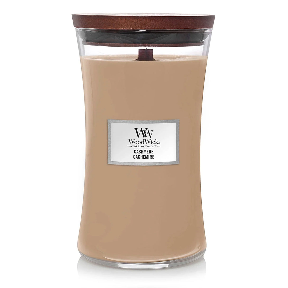 Wood Wick Cashmere Large Hourglass Candle