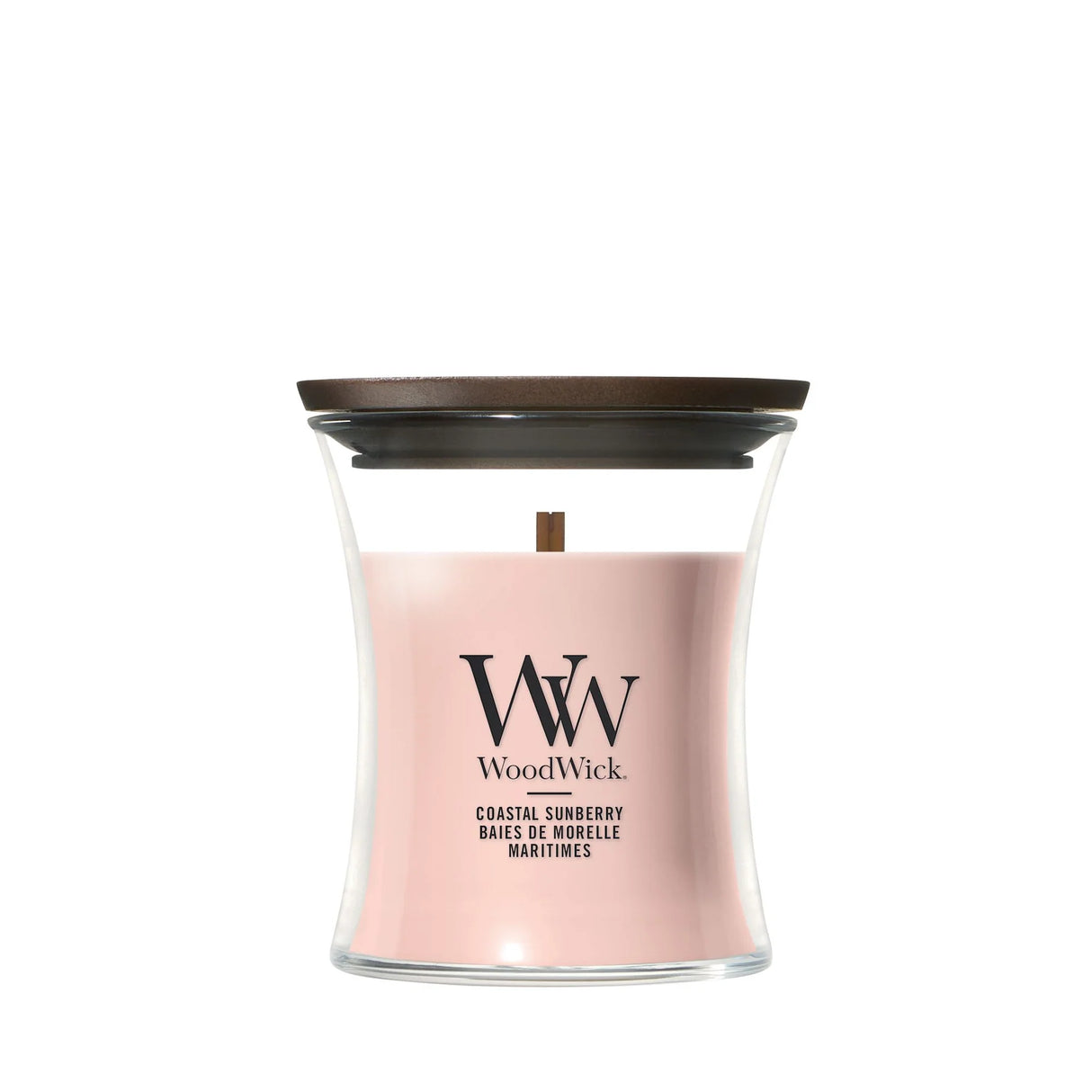 Wood Wick Coastal Sunberry Mini Hourglass Candle