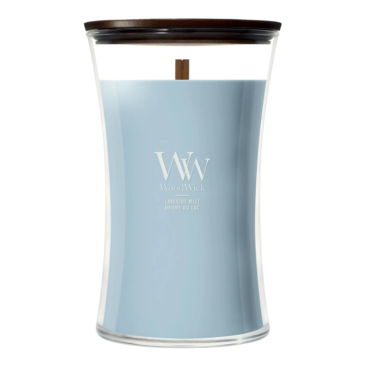 Wood Wick Lakeside Mist Large Hourglass Candle