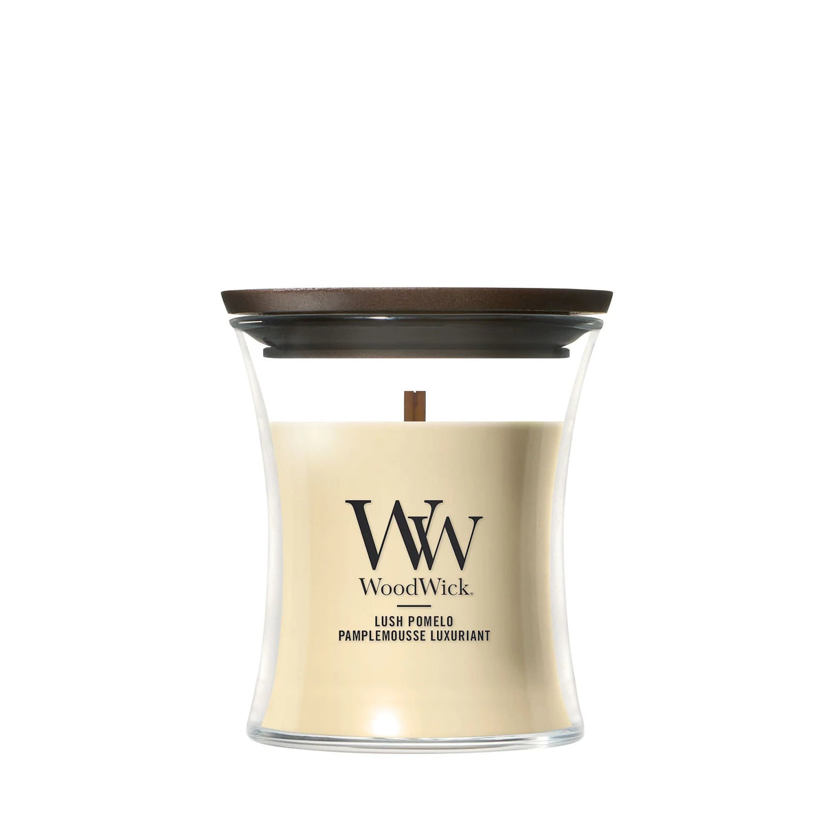 Wood Wick Lush Pomelo Mini Hourglass Candle