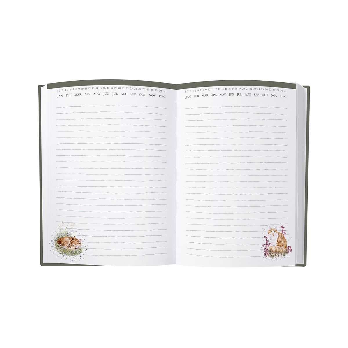 Wrendale 21.6cm Daily Journal