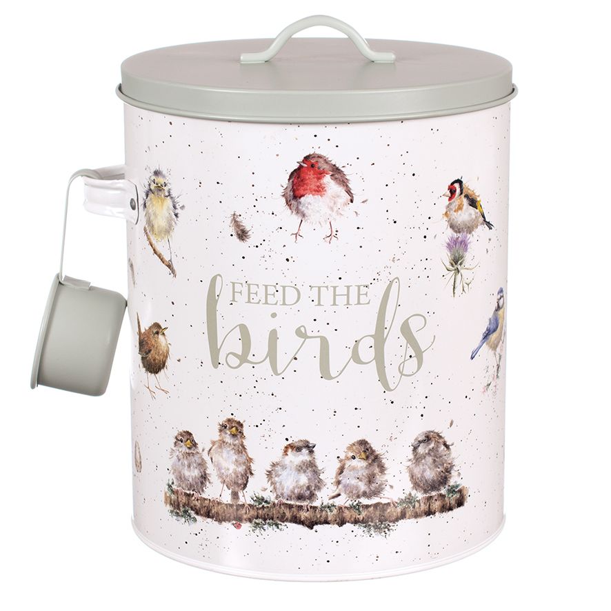 Wrendale 25cm Feed the Birds Tin