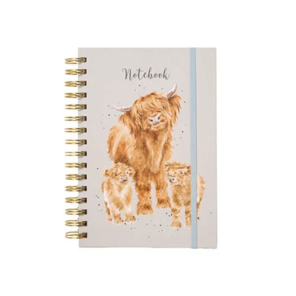 Wrendale A5 'Highland Coo' Notebook