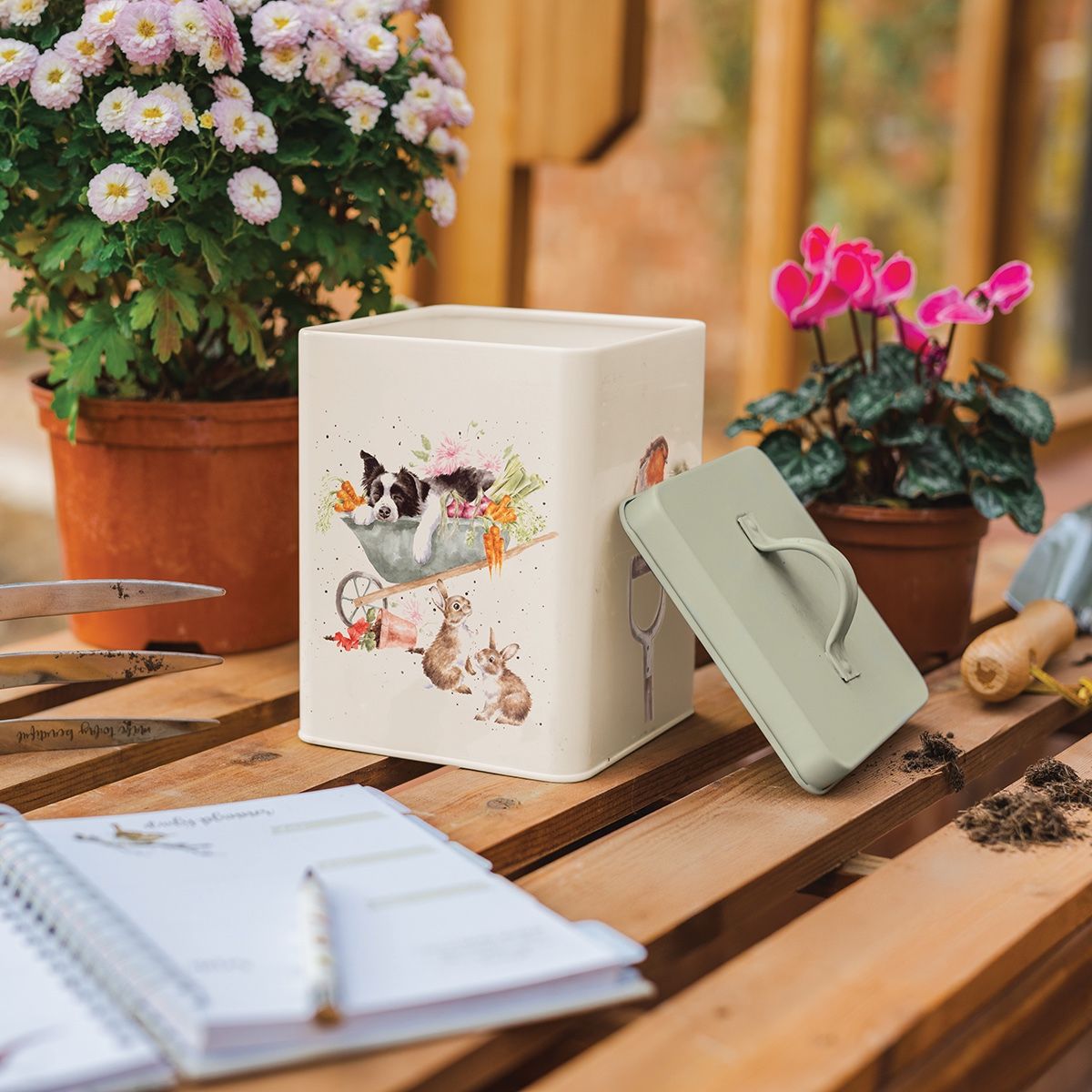 Wrendale Garden Storage Tin