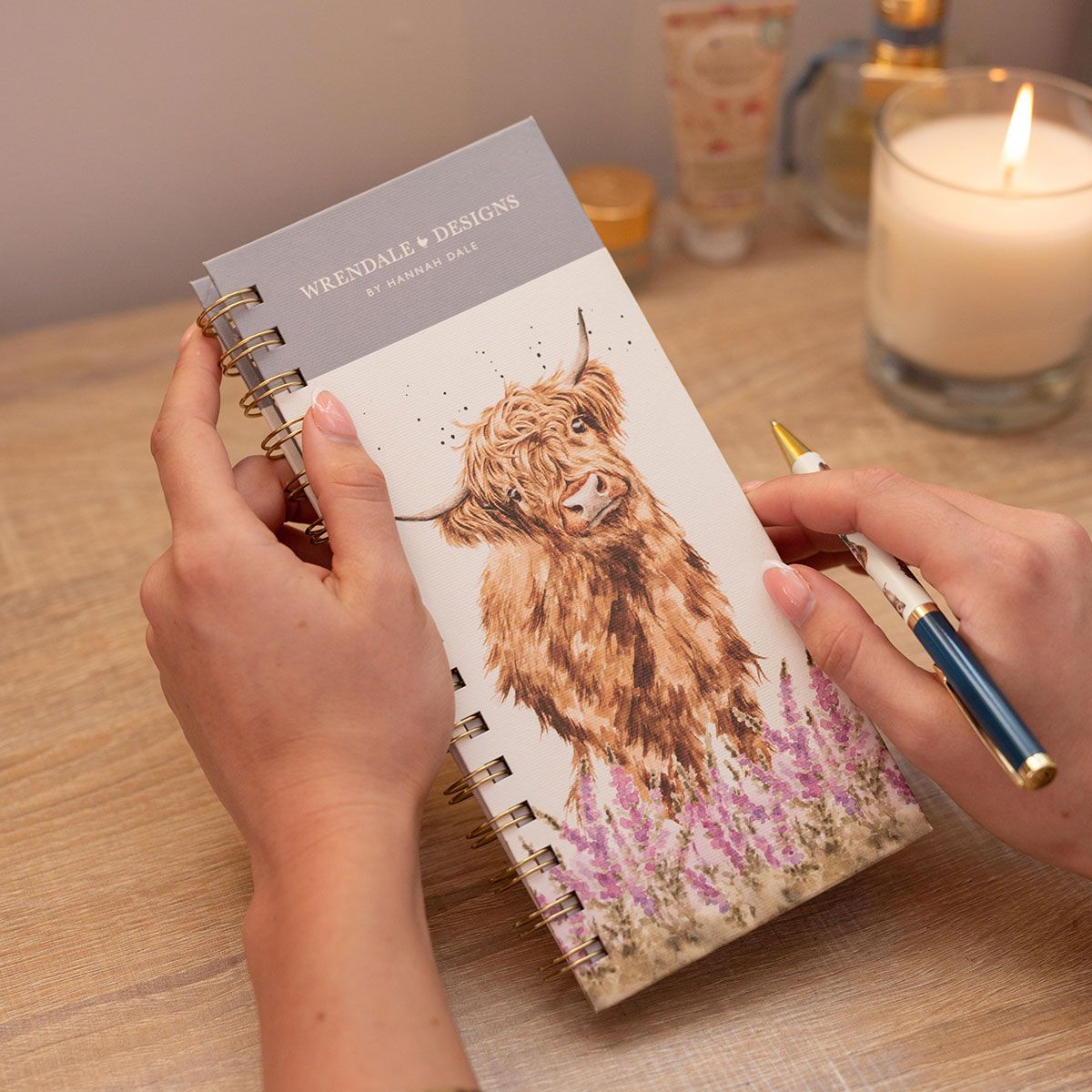 Wrendale 'Gentle Giant' Highland Cow To-Do Notebook