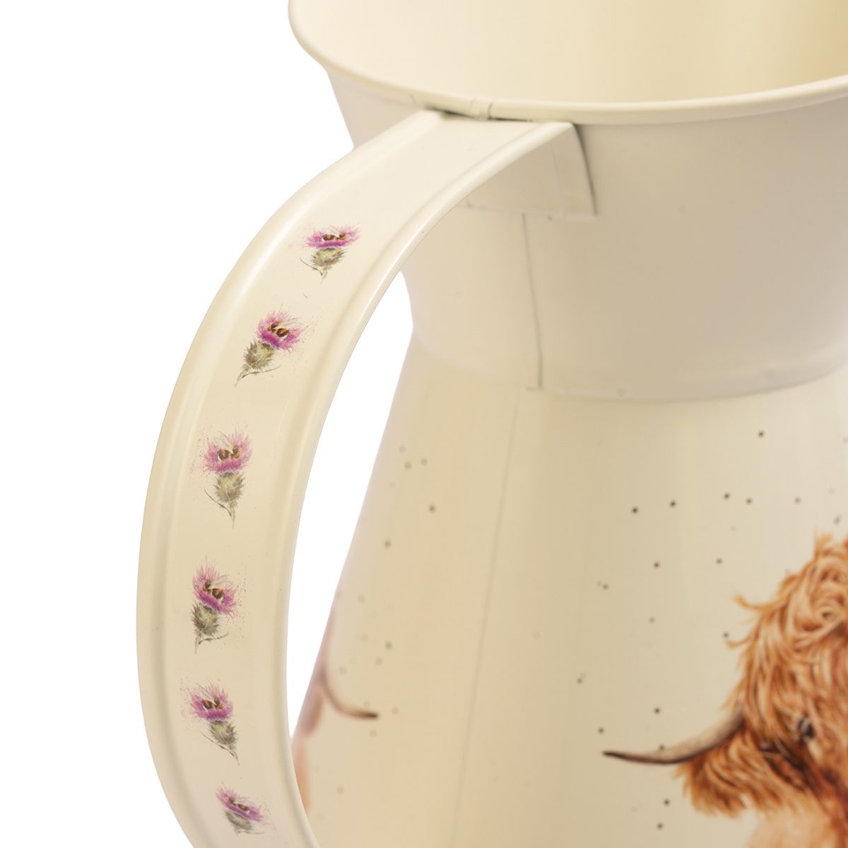 Wrendale 'Gentle Giants' Highland Cow Flower Jug