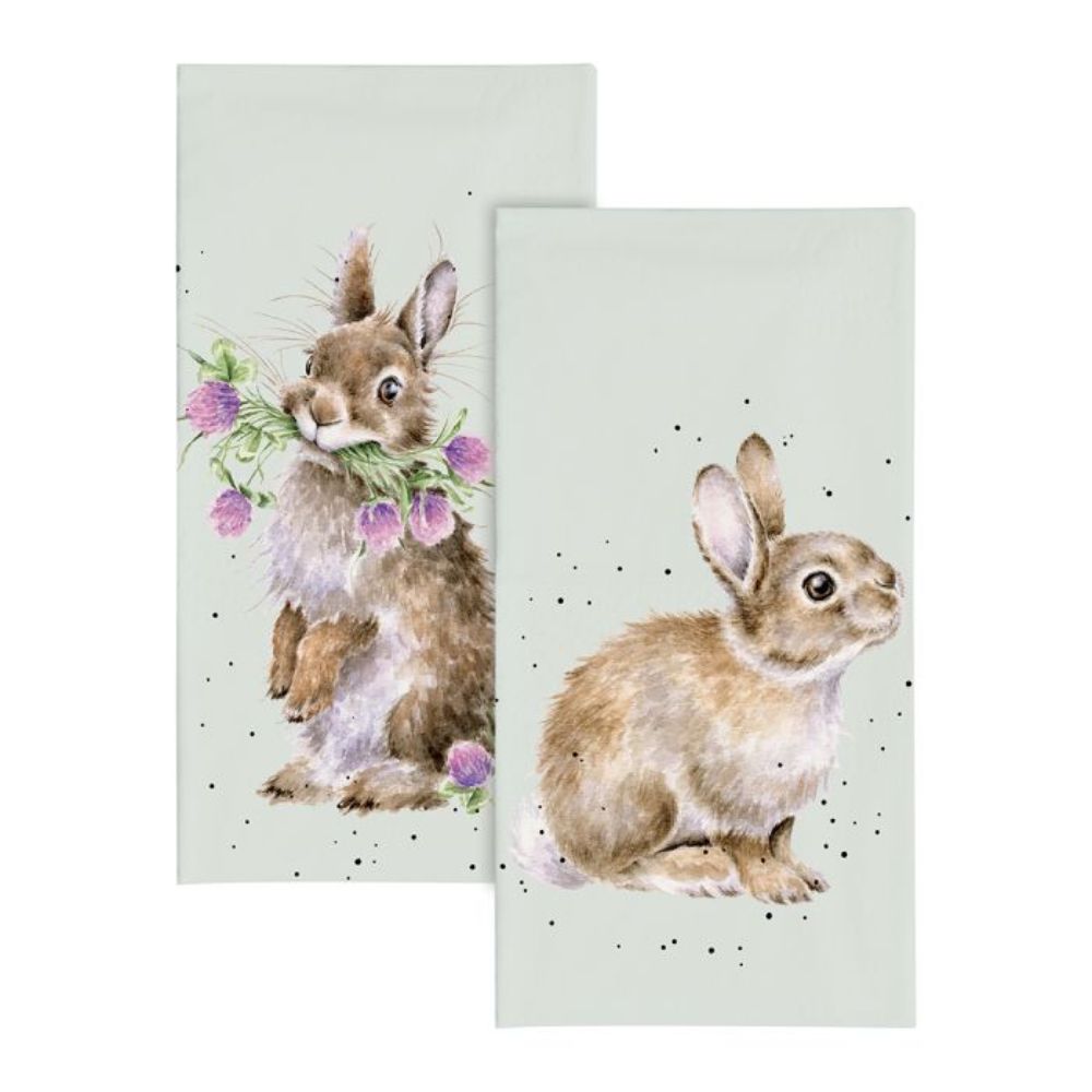 Wrendale 'Head Clover Heels' Rabbit Pocket Tissues