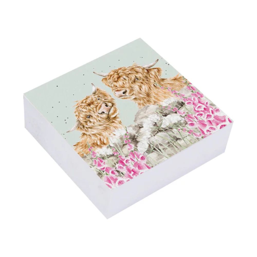 Wrendale Highland Cow Sticky Notes