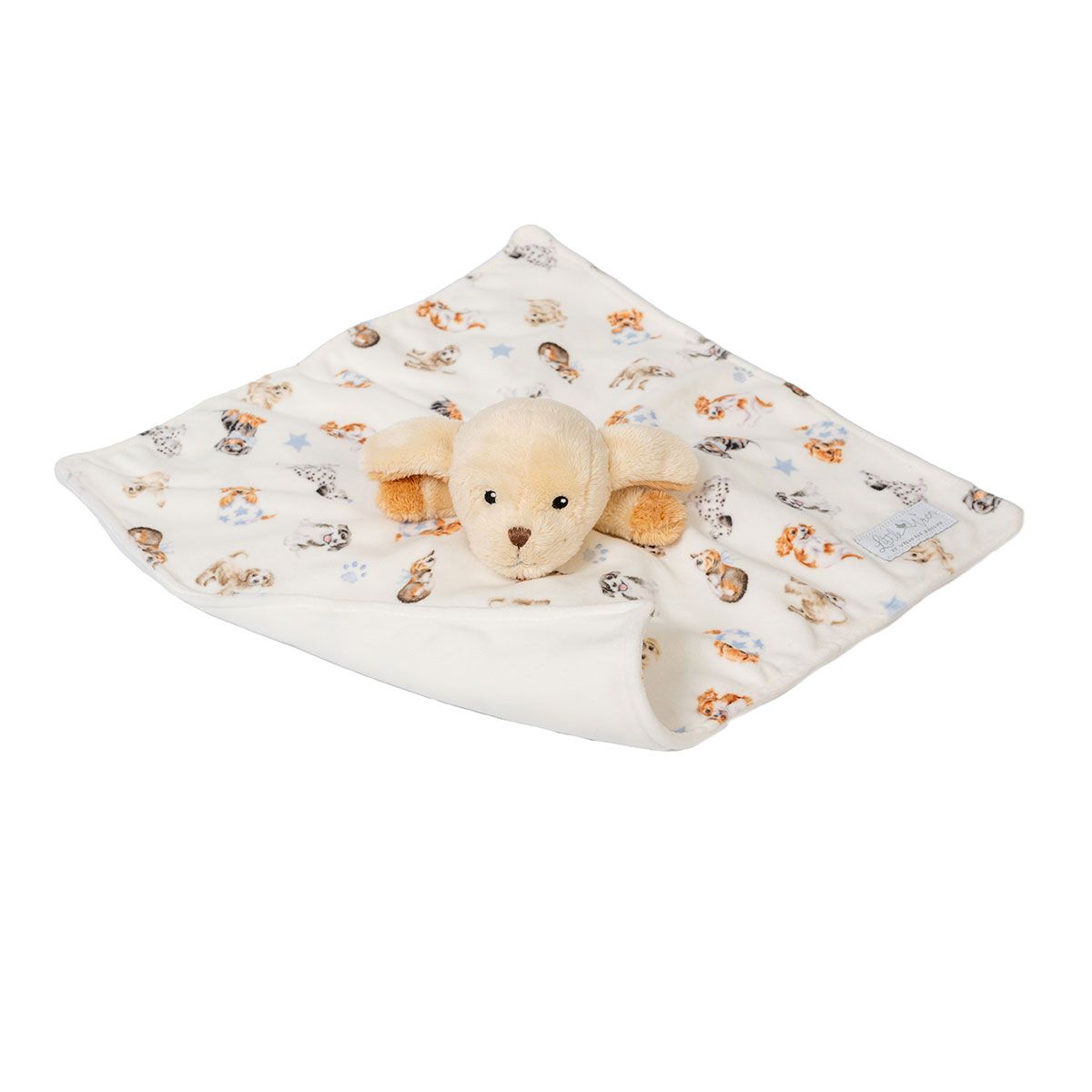Wrendale 'Little Paws' Dog Plush Comforter - Old Railway Line Garden Centre
