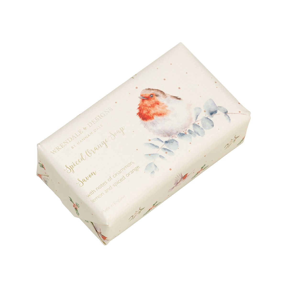 Wrendale 'Season's Tweetings' Robin Christmas Soap