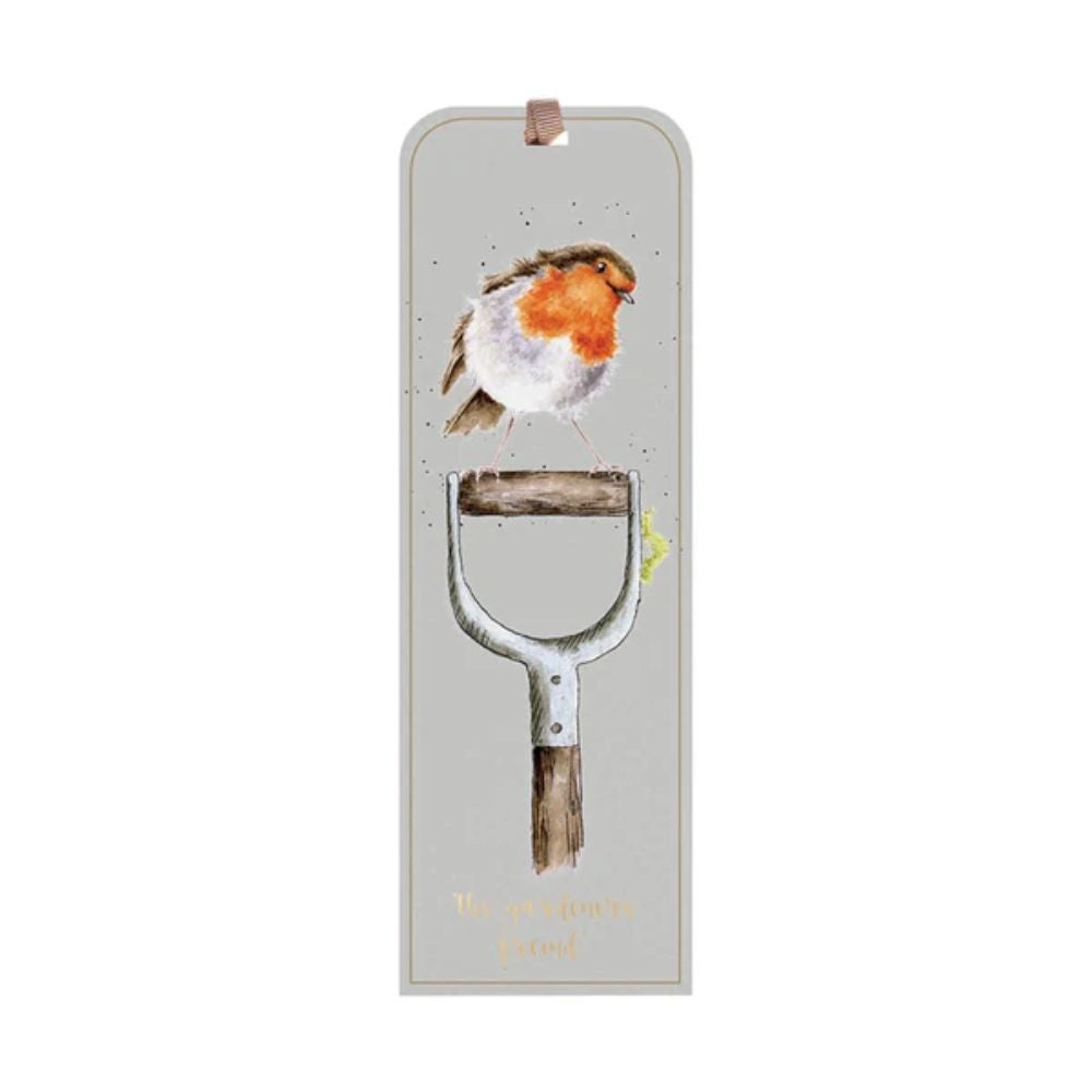 Wrendale 'The Gardener's Friend' Robin Bookmark