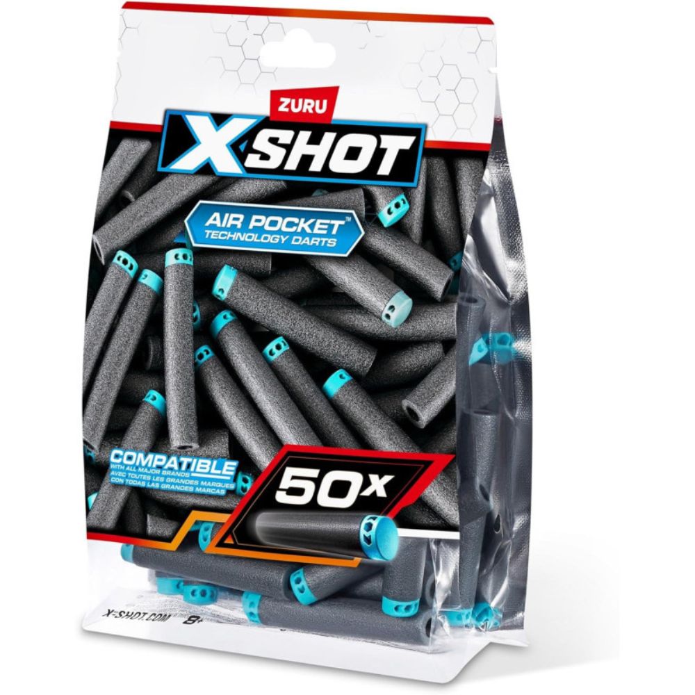XSHOT Excel 50 Pack Refill Foam Darts
