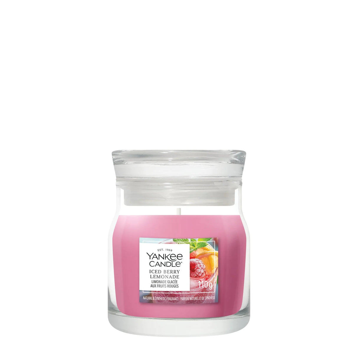 Yankee Candle 110g Iced Berry Lemonade Small Jar Candle
