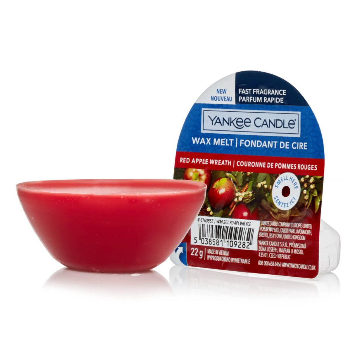 Yankee Candle 22g Red Apple Wreath Wax Melt