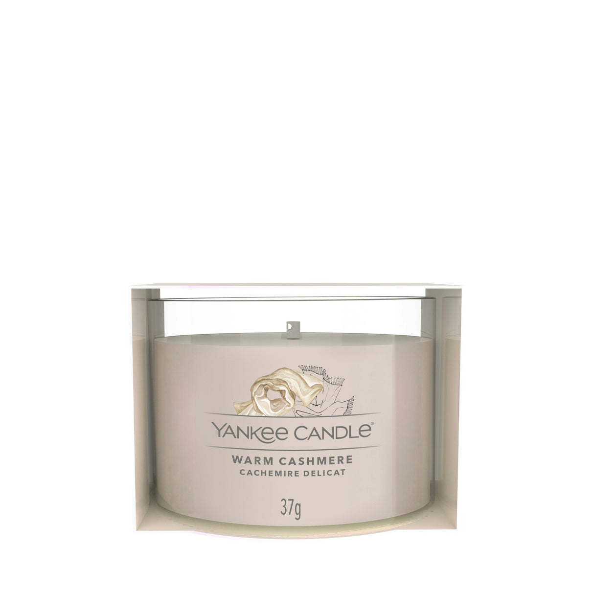Yankee Candle 37g Warm Cashmere Filled Single Votive Candle