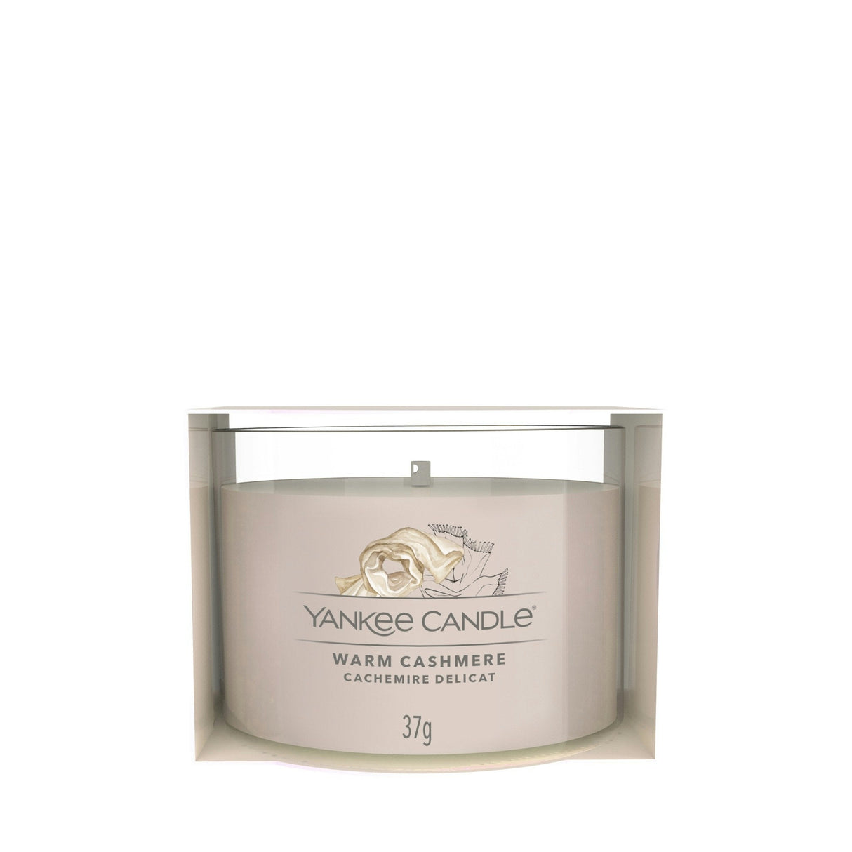 Yankee Candle 37g Warm Cashmere Filled Single Votive Candle - Old Railway Line Garden Centre