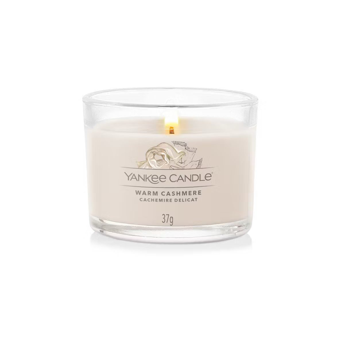 Yankee Candle 37g Warm Cashmere Filled Single Votive Candle