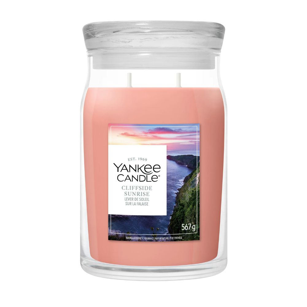 Yankee Candle 567g Cliffside Sunrise Candle